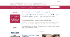 Desktop Screenshot of daconcept.ch